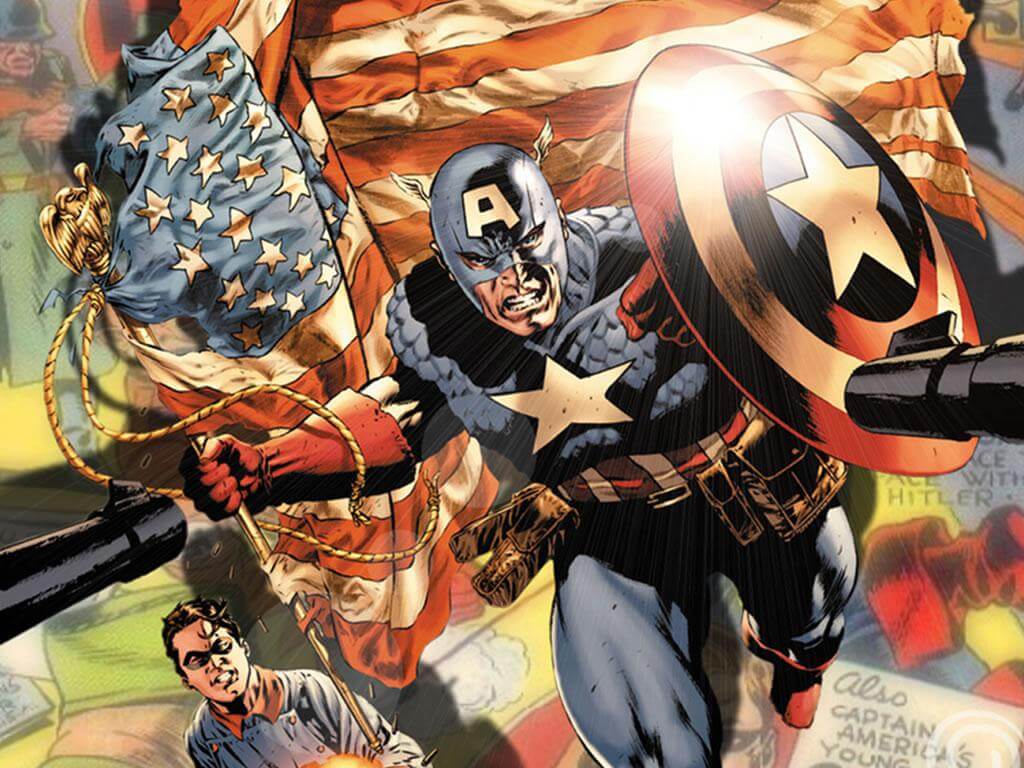 Captain America-Comic Book Superhero